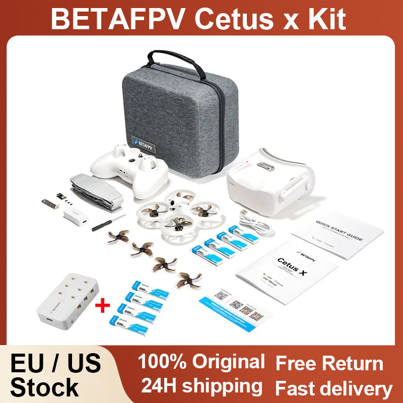 Drone Battery Charger - ชุดโดรนแข่ง BETAFPV Cetus X FPV พร้อมเครื่องส่งสัญญาณวิทยุ
