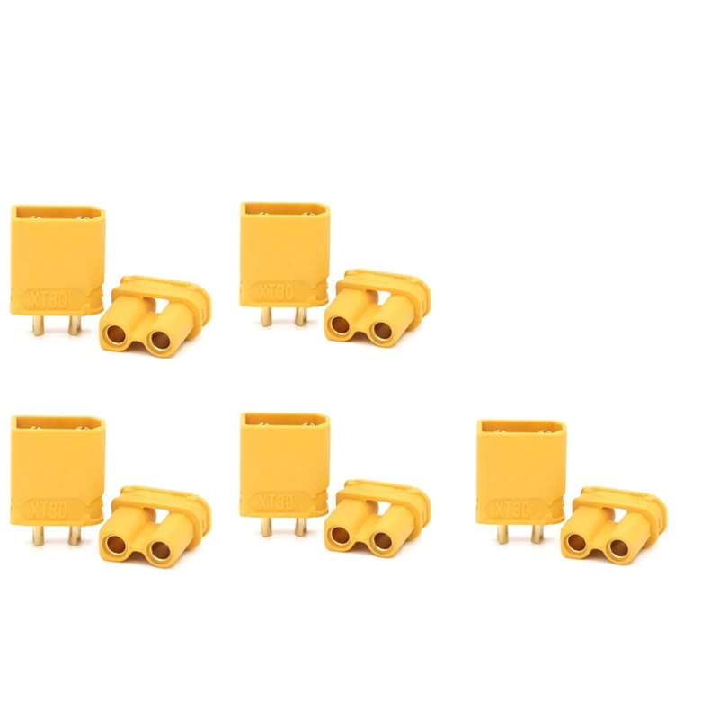 Drone Battery Connector - 5/10 คู่ XT30 XT 30 Bullet
